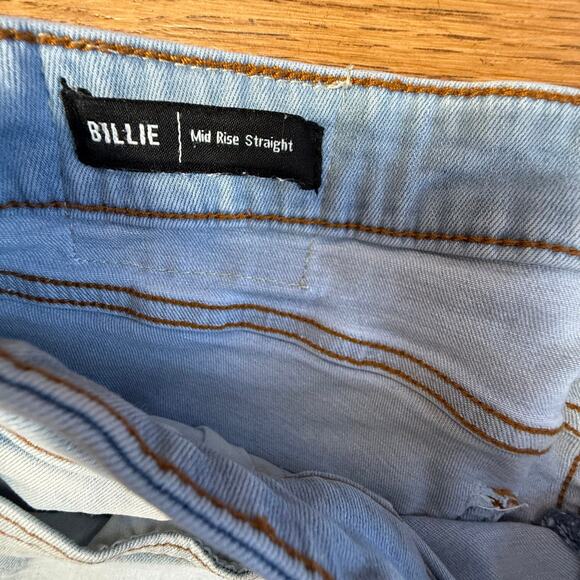 True Religion Billie Cropped Straight Jeans Women SZ 33 - Picture 5 of 9